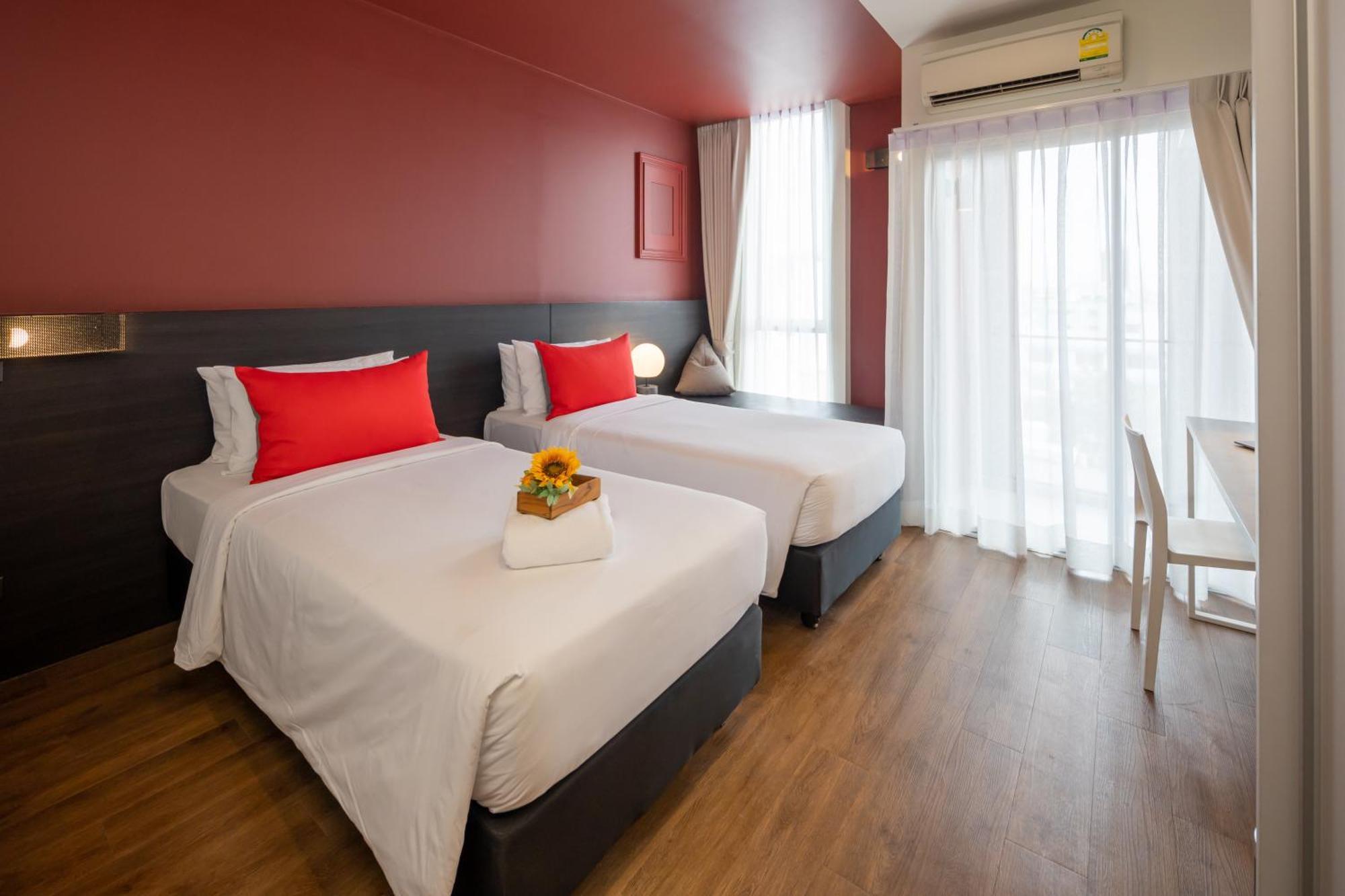 Blue Hippo Hotel Bangkok Ruang foto